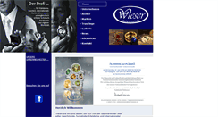 Desktop Screenshot of goldschmiede-wieser.at